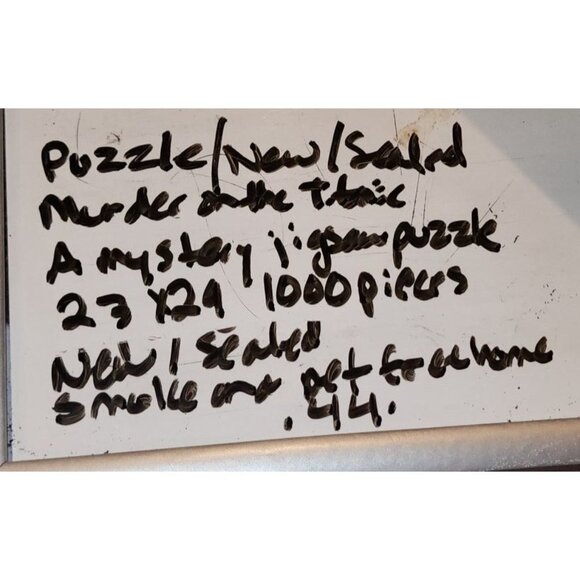 Murder On The Titanic A Mystery Jigsaw Puzzle 1000 Pieces BePuzzled New Sealed - Picture 5 of 5